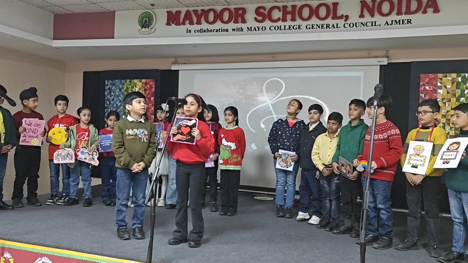 A Beautiful Morning of Kindness by Class 2! 